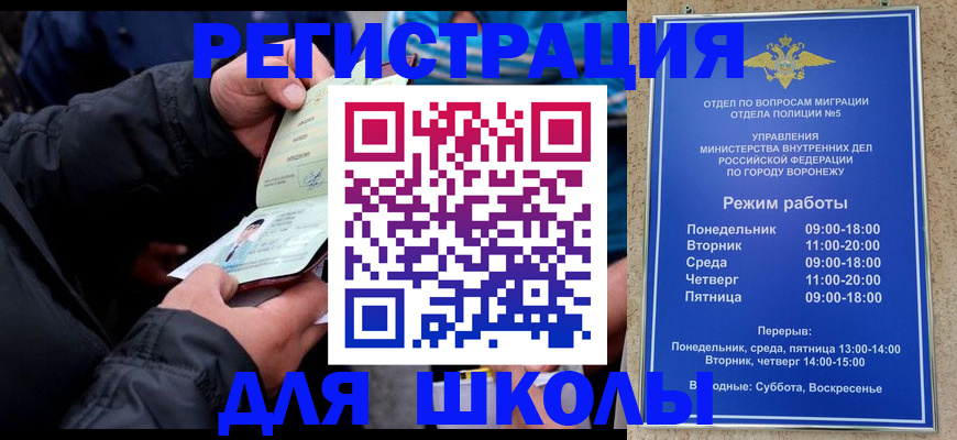 временная регистрация для школы в Никольском